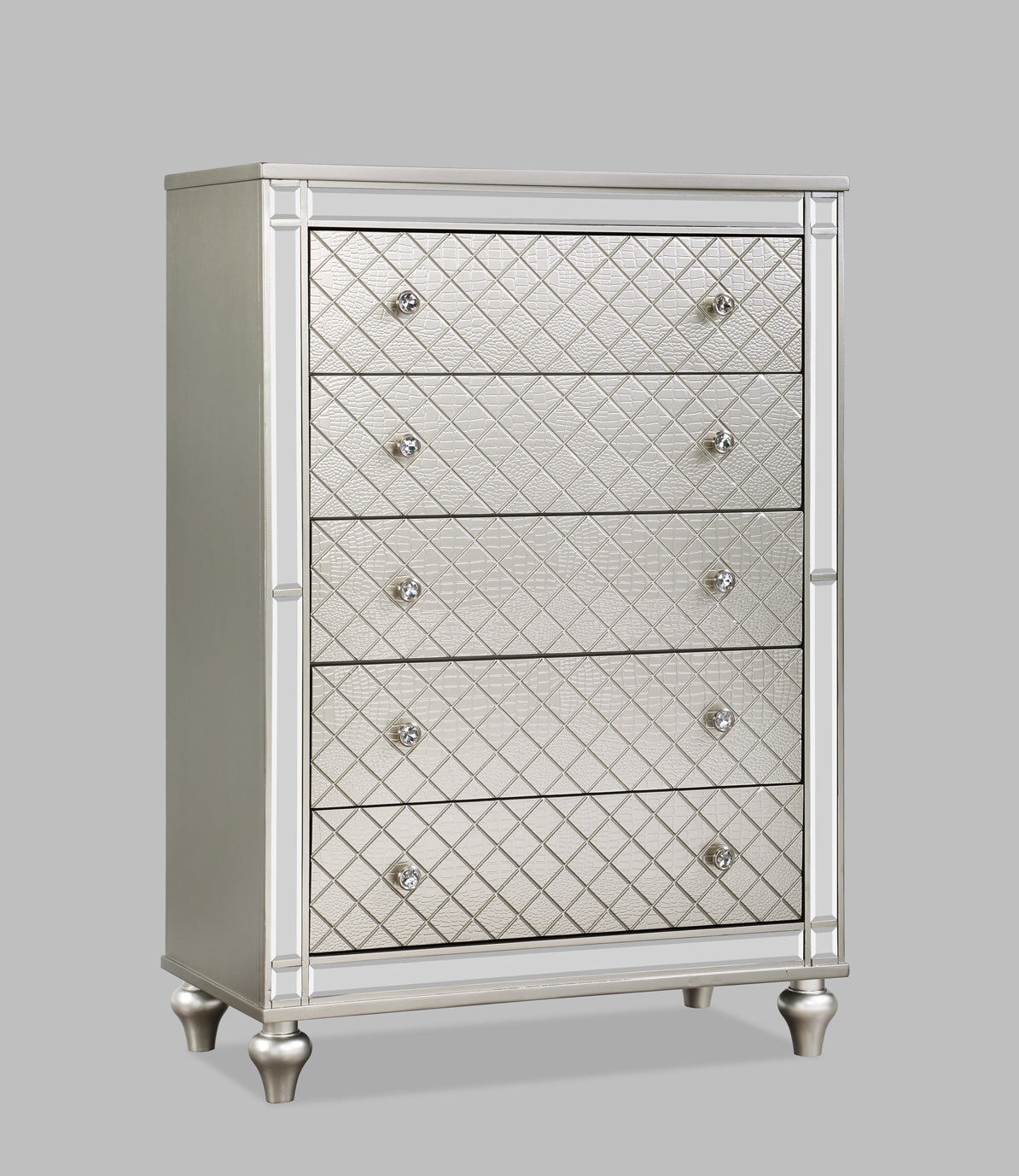 Cristian Chest Champagne Beige Wood