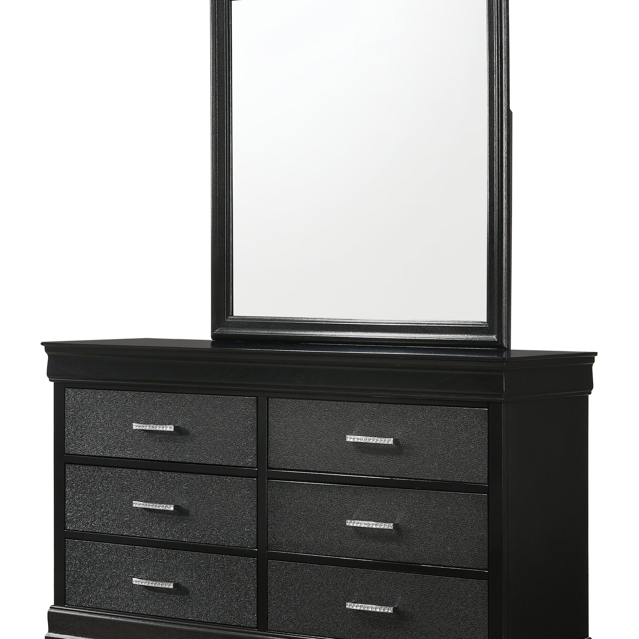 Amalia Dresser Black Black Wood