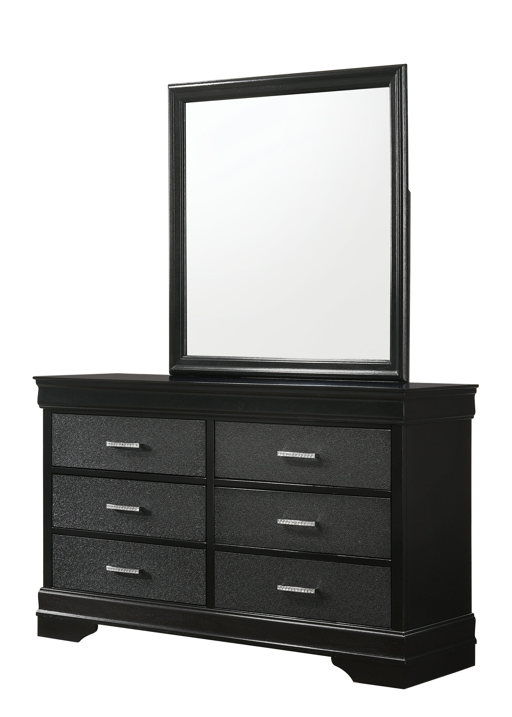 Amalia Dresser Black Black Wood