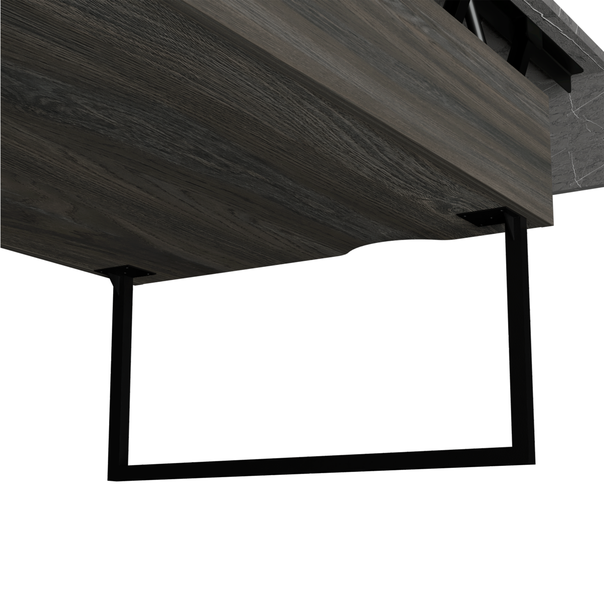 Toronto Lift Top Coffee Table, One Drawer, Two Legs, Carbon Espresso Onyx Multicolor Particle Board Particle Board