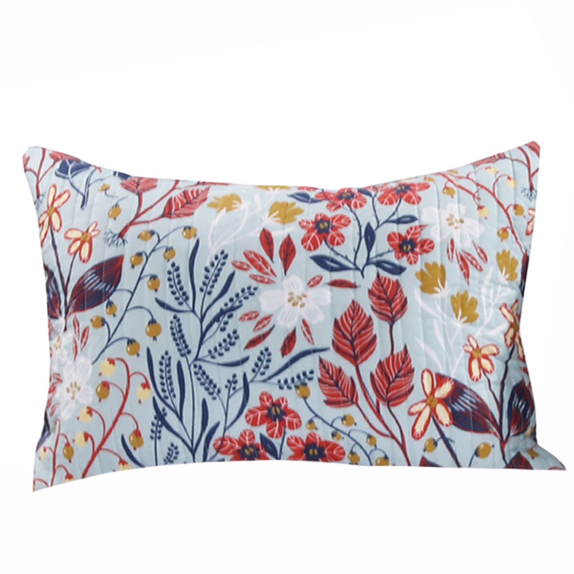20 X 36 Ultra Soft King Pillow Sham, Floral Print