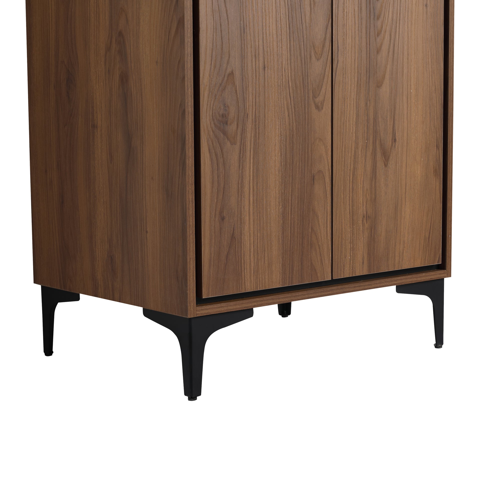 24'' Bathroom Vanity Without Top Sink, Modern Bathroom Storage Cabinet With 2 Soft Closing Doors, Single Sink Bathroom Vanity Brown Bathroom American Design Engineered Wood