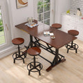 5 Piece Dining Table Set, 59