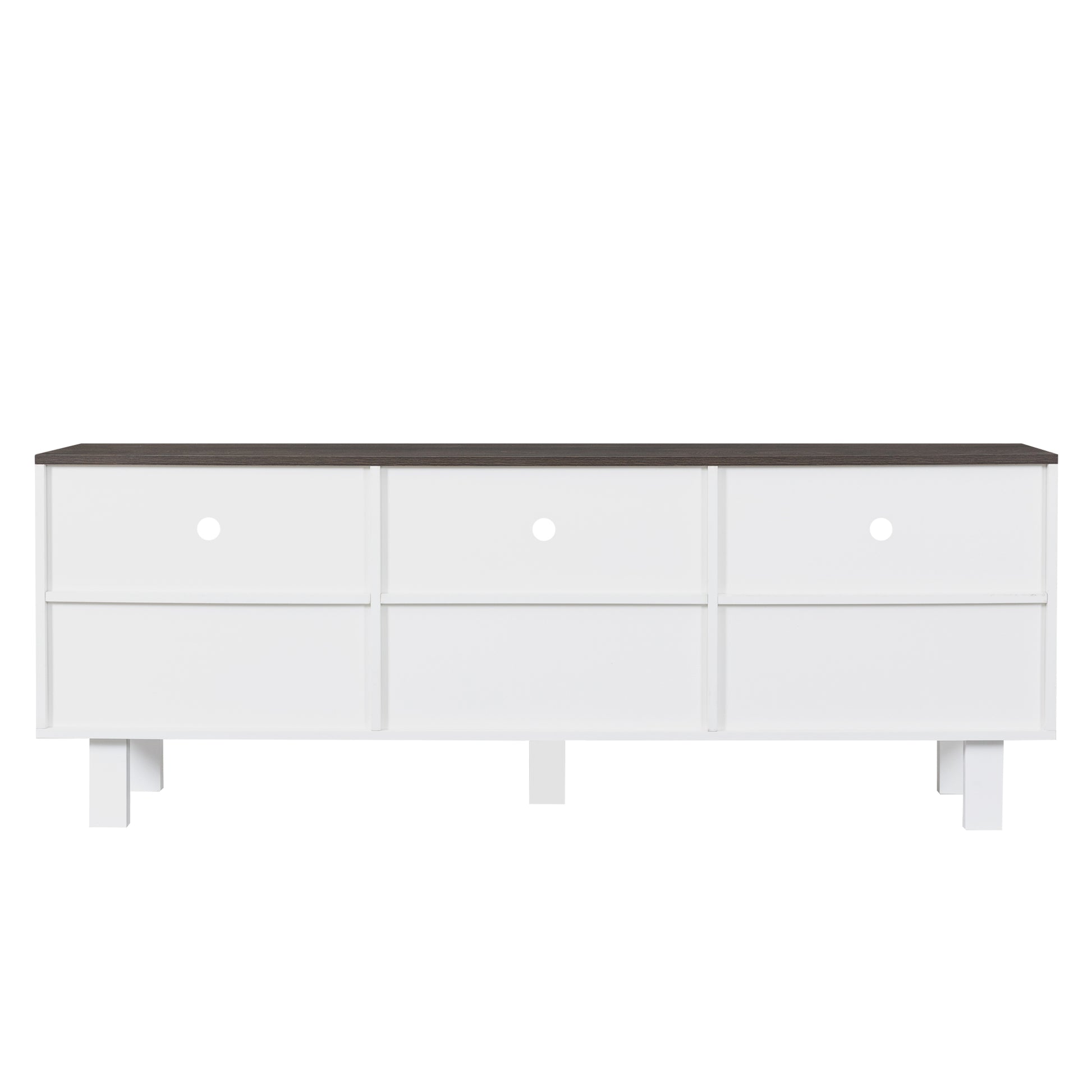 Tv Stand,Tv Cabinet,American Country Style Tv Lockers,The Toughened Glass Door Panel,Metal Handles,Birch Legs,Turn Down The Drawer,Can Be Placed In Lounge Room,Living Room Or Bedroom,Color:White Gray White Gray Primary Living Space 60 69 Inches 60 69