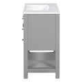 36'' Bathroom Vanity with Top Sink, Modern Mirror 4+-grey-4+-bathroom-freestanding-solid