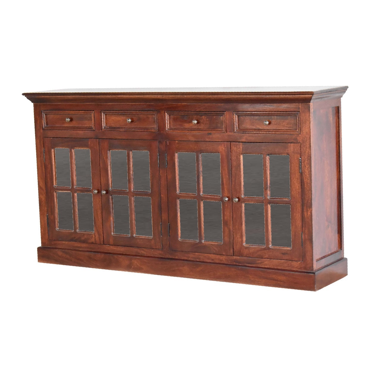 Large Cherry Glazed Sideboard Cherry Solid Wood