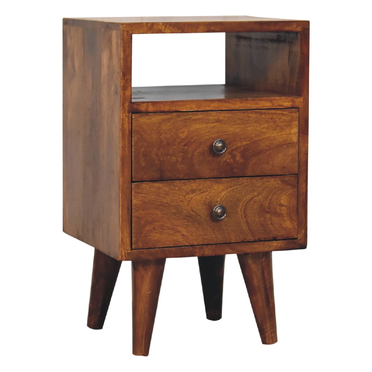 Mini Classic Chestnut Bedside Chestnut Solid Wood