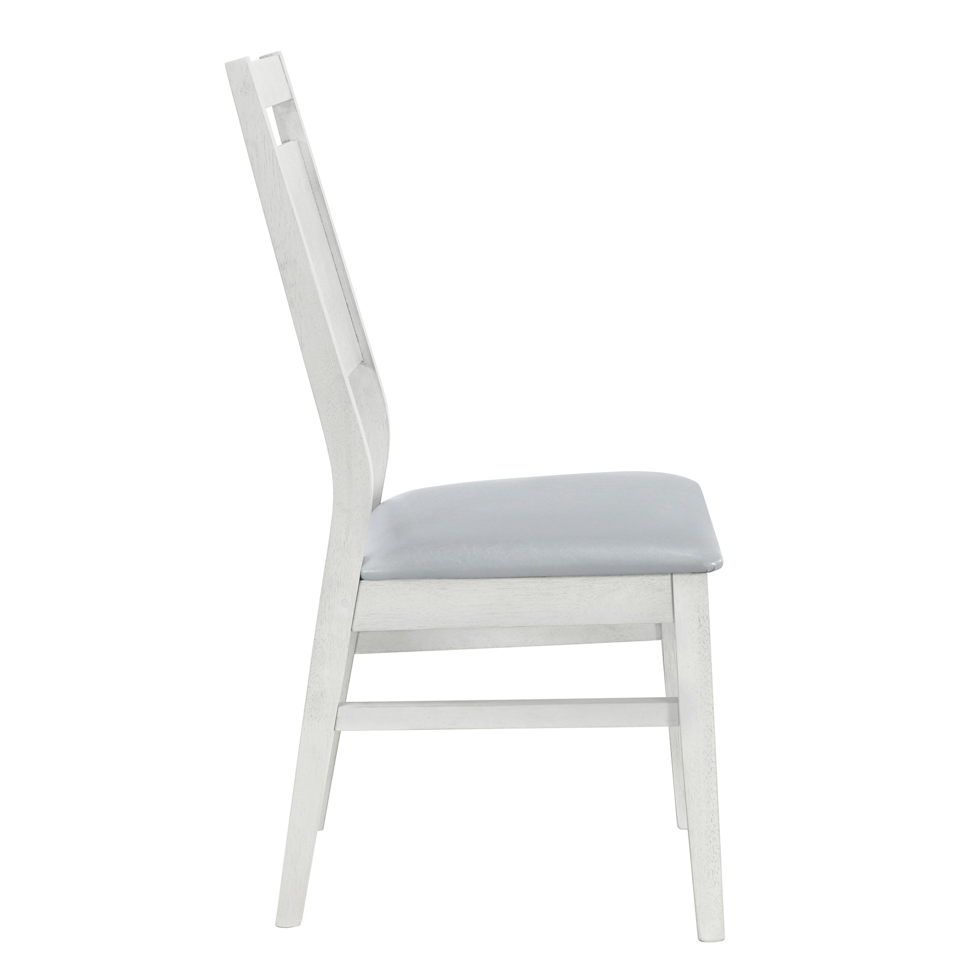 Farmhouse 6 Piece Wood Dining Table Set With 4 Upholstered Chairs And Bench, Gray Gray Wood Dining Room Bench Seating Rubberwood Rectangular Dining Table With Chair And Bench Upholstered Chair Wood Gray Solid Back Seats 6 Farmhouse Trestle Foam Solid