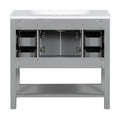 36'' Bathroom Vanity with Top Sink, Modern Mirror 4+-grey-4+-bathroom-freestanding-solid