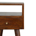 Mini Chestnut Bedside Chestnut Solid Wood