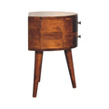 Odyssey Tripod Bedside Chestnut Solid Wood