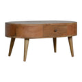 London Coffee Table Oak Solid Wood