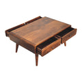 Sonata Coffee Table Chestnut Solid Wood