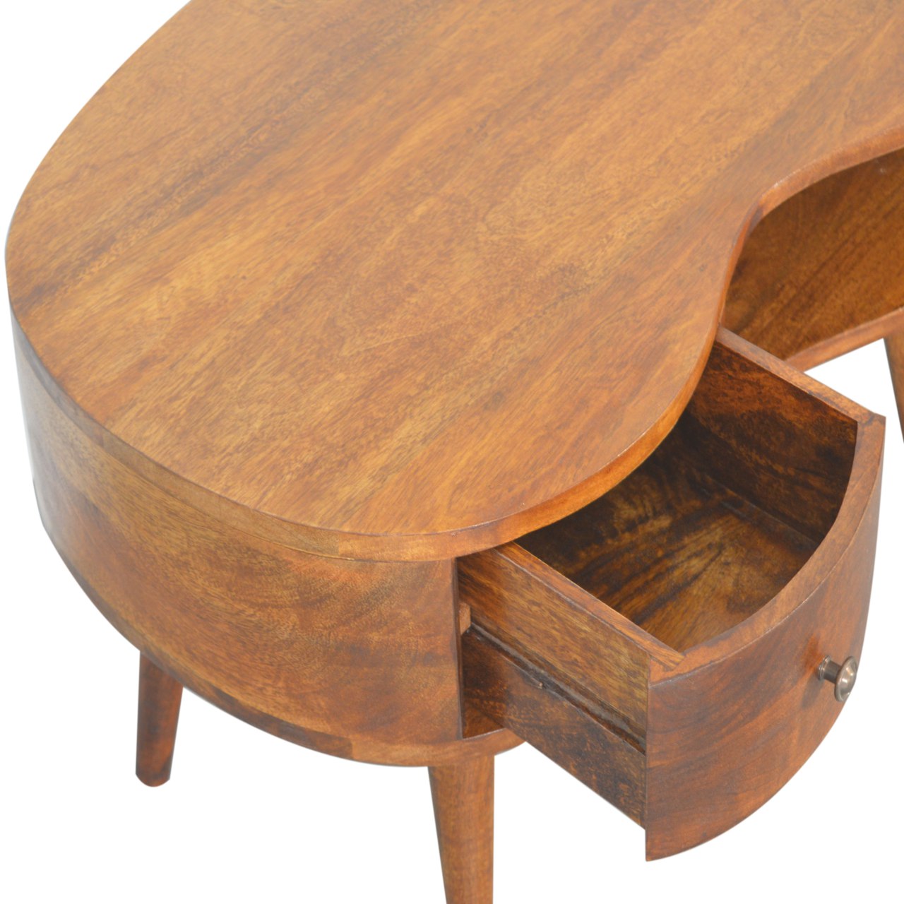 Chestnut Wave Coffee Table Chestnut Solid Wood