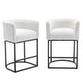 Modern Bar Stools Set Of 2, 27.5