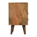 Mini Oak Ish Classic Open Bedside Oak Solid Wood