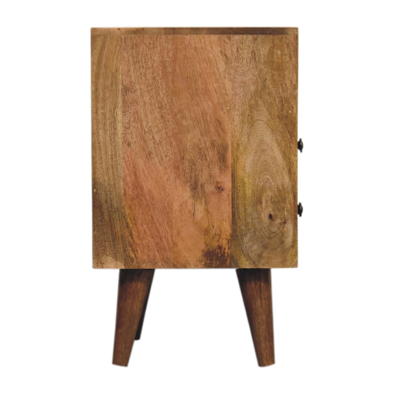 Mini Oak Ish Classic Open Bedside Oak Solid Wood