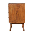 Carved Chestnut Sideboard - Chestnut Solid Wood