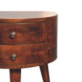 Odyssey Tripod Bedside Chestnut Solid Wood