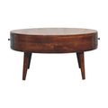 Odyssey Coffee Table Chestnut Solid Wood