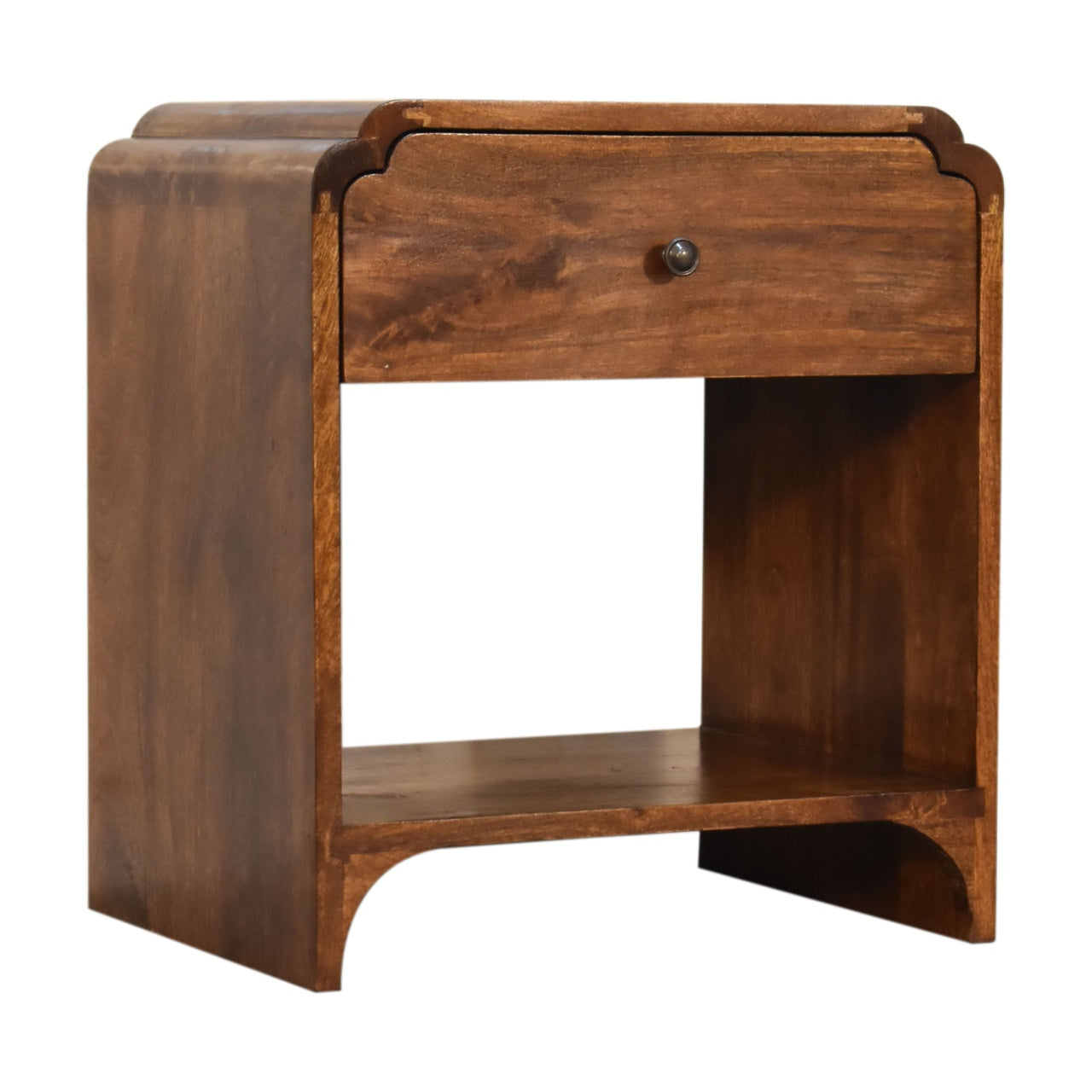 Newton Bedside Chestnut Solid Wood