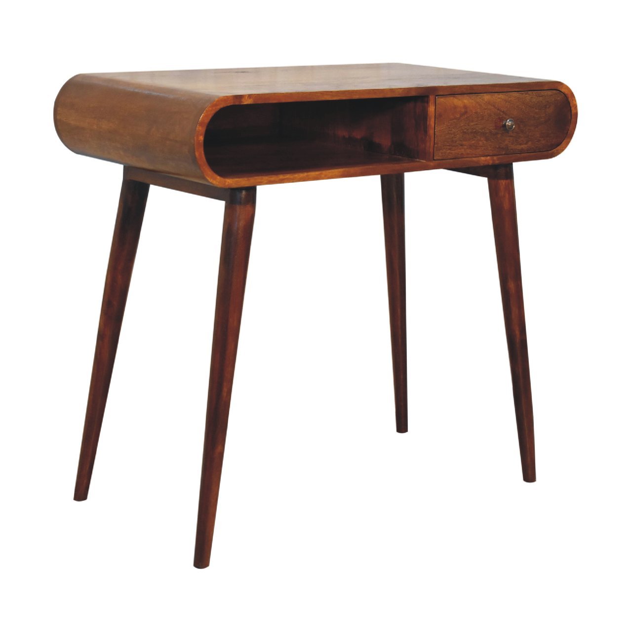 Chestnut London Open Console Chestnut Solid Wood