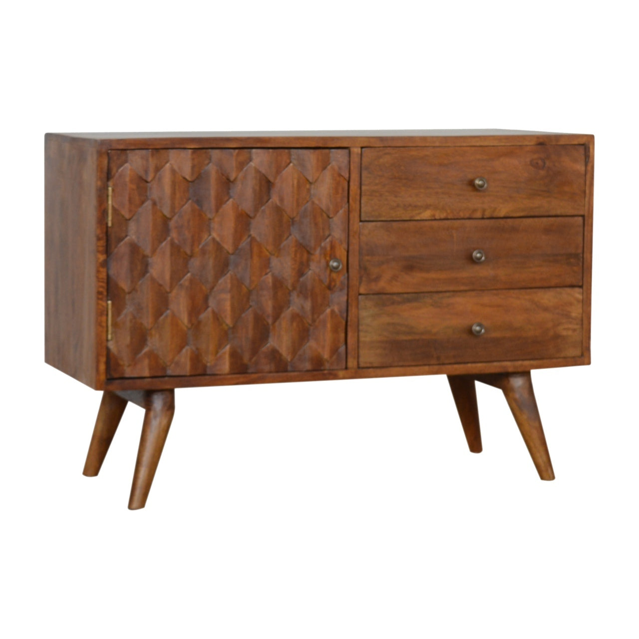 Carved Chestnut Sideboard Chestnut Solid Wood