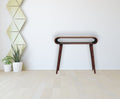 Amaya Nordic Style Console Table Chestnut Solid Wood