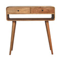 Sonata Console Table Oak Solid Wood