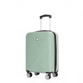 2Piece Luggage Sets Abs Lightweight Suitcasespinner Wheels, 20 14 Olive Green Olive Green Abs