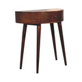 Odyssey Console Table Chestnut Solid Wood