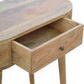 Albion Console Oak Solid Wood