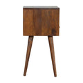 Mini Chestnut Bedside Chestnut Solid Wood