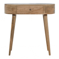 Albion Console Oak Solid Wood