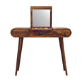 Chestnut Mirror Dressing Table Chestnut Solid Wood