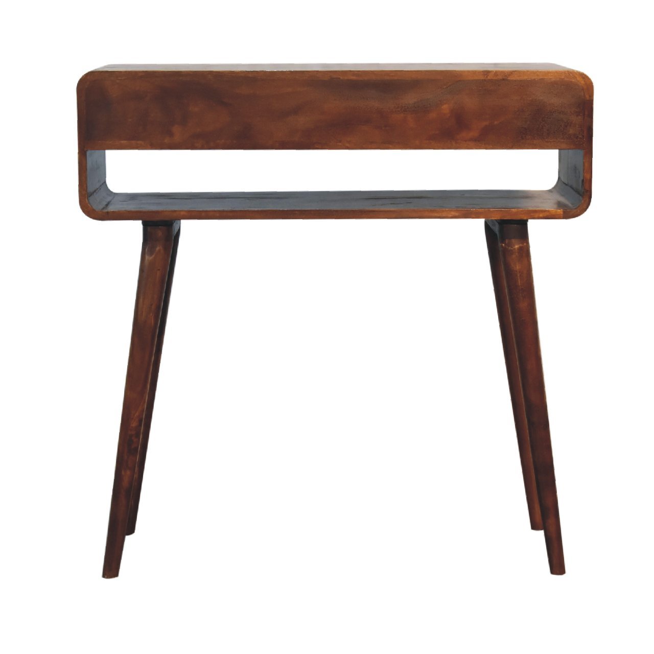 Sonata Chestnut Console Table Chestnut Solid Wood