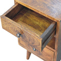 Mini Classic Multi Chestnut Bedside Chestnut Solid Wood