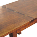 Chestnut Butterfly Dining Table Chestnut Solid Wood