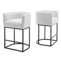 Modern Bar Stools Set Of 2, 27.5