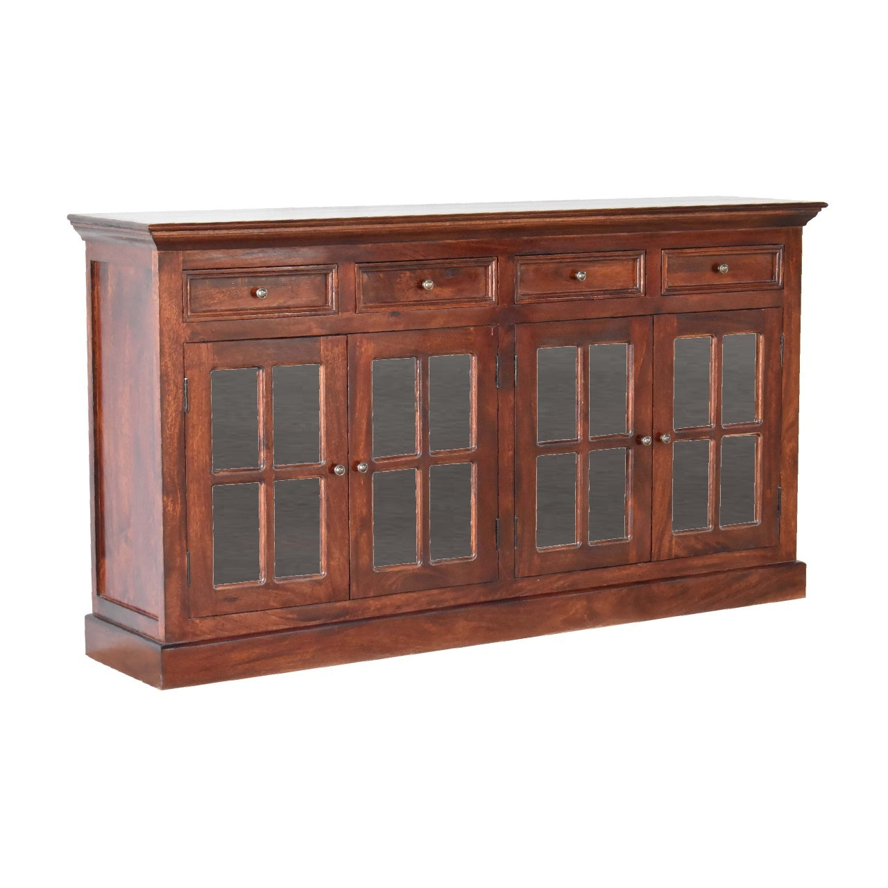 Large Cherry Glazed Sideboard Cherry Solid Wood