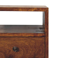 Mini Classic Chestnut Bedside Chestnut Solid Wood