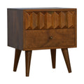 Chestnut Prism Bedside Chestnut Solid Wood