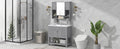 36'' Bathroom Vanity with Top Sink, Modern Mirror 4+-grey-4+-bathroom-freestanding-solid