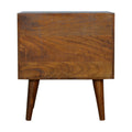 Chestnut Prism Bedside Chestnut Solid Wood