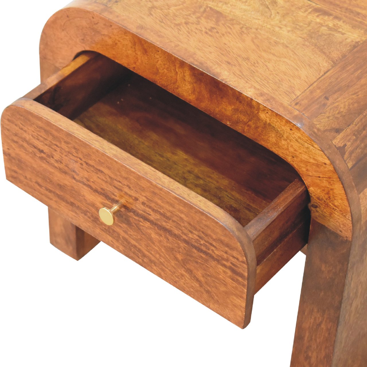 Darcy Chestnut Bedside Chestnut Solid Wood