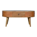 London Coffee Table Oak Solid Wood