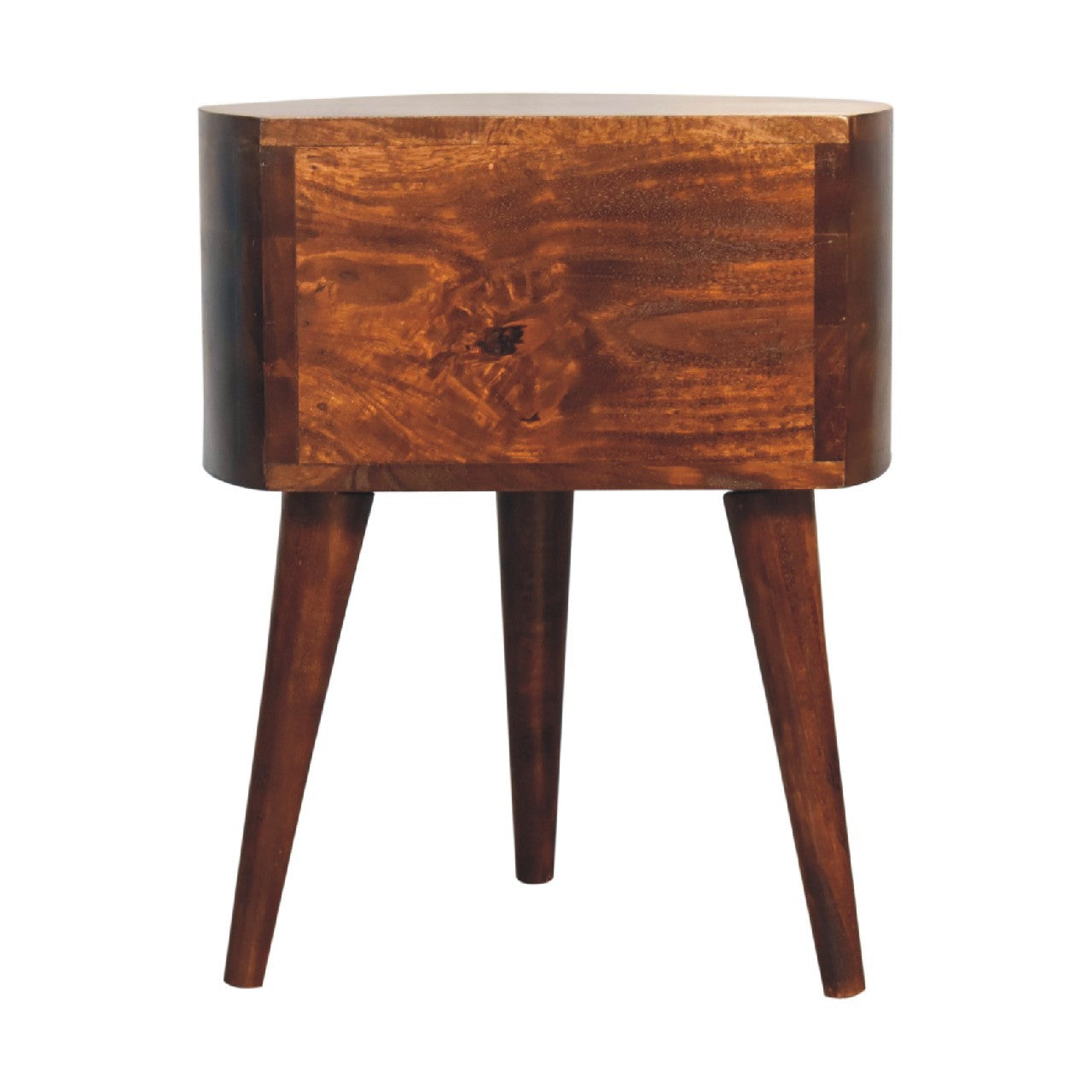 Odyssey Tripod Bedside Chestnut Solid Wood