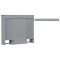 35'' x 28'' Modern Wall Mounted Bathroom Storage grey-2-5+-mirror included-bathroom-wall