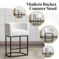 Modern Bar Stools Set Of 2, 27.5