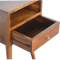 Mini Chestnut Bedside Chestnut Solid Wood